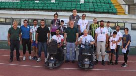 Iğdır'da dereceye giren özel sporculara madalyaları verildi