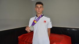 Milli sporcu Yasir Kuduban'ın hedefi altın madalya