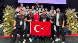 Milli tekvandoculardan 2'si altın 6 madalya