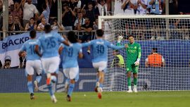 Süper Kupa Manchester City'nin