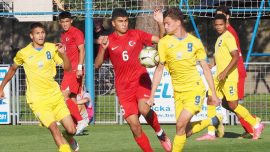 18 Yaş Altı Milli Futbol Takımı Ukrayna'ya mağlup oldu