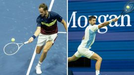 ABD Açık'ta tek erkekler finalinde Djokovic ile Medvedev karşılaşacak