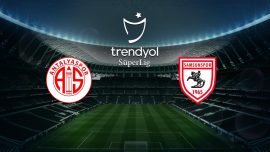 Antalyaspor'un evinde Samsunspor'u ağırlıyor