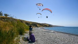 Van'daki Yamaç Paraşütü ve Paramotor Hedef Şampiyonası sona erdi