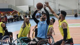 Gazze'de Tekerlekli Sandalye Basketbol Ligi başladı