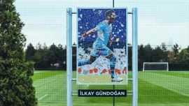 Manchester City İlkay Gündoğan'ın adını antrenman sahasına verdi