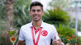 Milli triatlet Gültigin Er'den en iyi derece