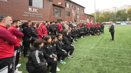 Beşiktaş Başkanı Çebi'nin veda ziyaretleri