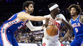 NBA'de Furkan Korkmazlı 76ers Raptors'ı yendi
