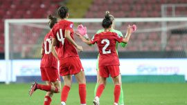 A Milli Kadın Futbol Takımı Gürcistan'ı mağlup etti