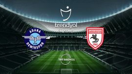 Adana Demirspor Samsunspor'u ağırlayacak