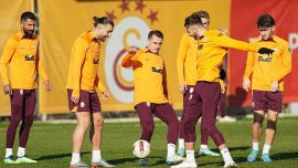 Galatasaray Süper Kupa maçı için Suudi Arabistan'a gitti