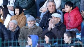 Maküspor'un en yaşlı taraftarları: Ömrümüz yettikçe statta olacağız