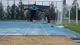 Özel atlet Muhammet Arif Çenesiz'in hedefi olimpiyat vizesi almak