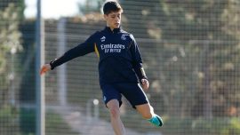 Real Madrid'de Arda Güler bireysel çalıştı