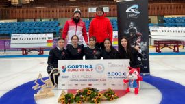 Kadın Curling Milli Takımı İtalya'da şampiyon oldu