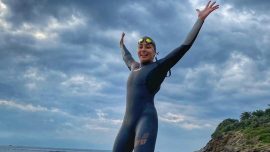 Manş Denizi'ni yüzerek en hızlı geçen Türk kadını "7 Okyanus" hedefine yaklaşıyor