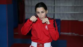 Milli wushucu Berna'nın yeni hedefi dünya şampiyonluğu