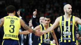 THY Avrupa Ligi'nde Fenerbahçe Beko Maccabi Playtika'yı yendi