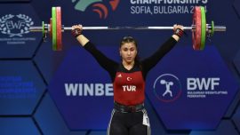 Milli halterci Büşra Çan'dan bronz madalya